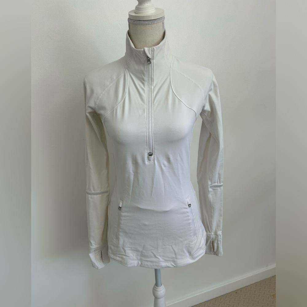 lululemon athletica White Long Sleeve Top